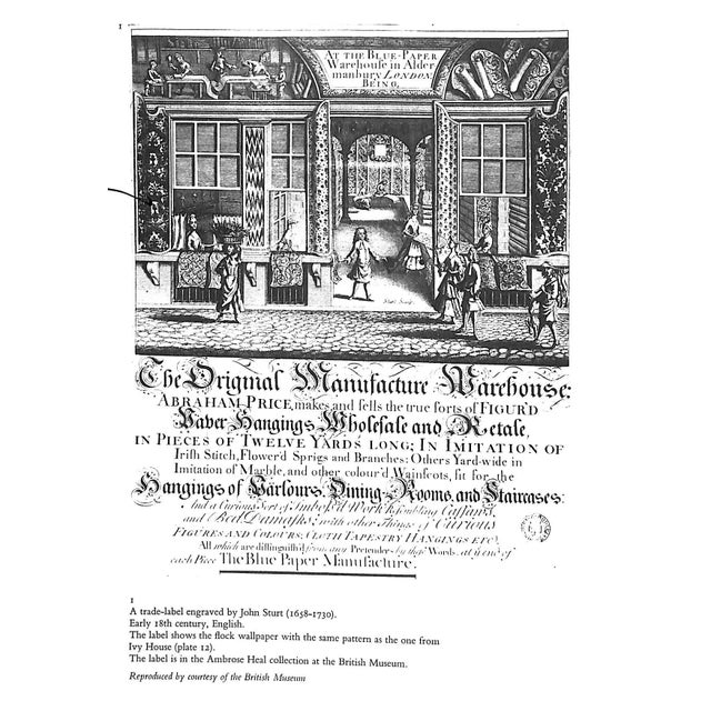 White "Victoria & Albert Museum: Wallpaper" 1983 Hamilton, Jean For Sale - Image 8 of 9