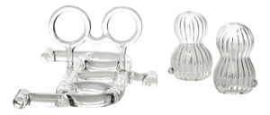 Salt and Pepper in Borosilicate Glass by StudioNotte