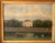 European School, Lakeside Villa with Swans, 1890s, Oil on Canvas, Framed For Sale - Image 7 of 12