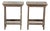 Industrial Artisan Workshop Stools, Set of 2 For Sale
