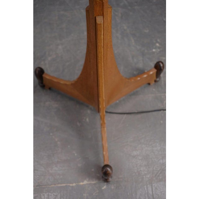 Amsterdamse School Standing Lamp from Eckhart Rotterdam For Sale - Image 12 of 17