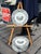 Chateau Loudenne - St. Yzans de Medoc A wonderful set of 10 black and white 8.5" luncheon plates. 20th C. Haviland...