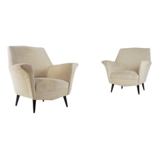 Vintage Italian Lounge Chairs, 1960s, Set of 2 For Sale