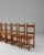 1970s French Brutalist Oak Dining Chairs In Original Patina - Set of 6 For Sale - Image 12 of 18