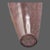 Glass Vintage Italian Tear Drop Art Glass Hand-Blown Amethyst Gold Dust Vase For Sale - Image 7 of 8