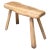 Rustic Stool in Yew Wood, 1970 For Sale - Image 8 of 8