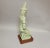 Thai Celadon Theppanom Guardian Figure on Wood Base — 19.5" For Sale - Image 9 of 10
