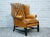 Mid-Century Modern Chesterfield Wingback Armchair, England, 1960s For Sale - Image 3 of 16