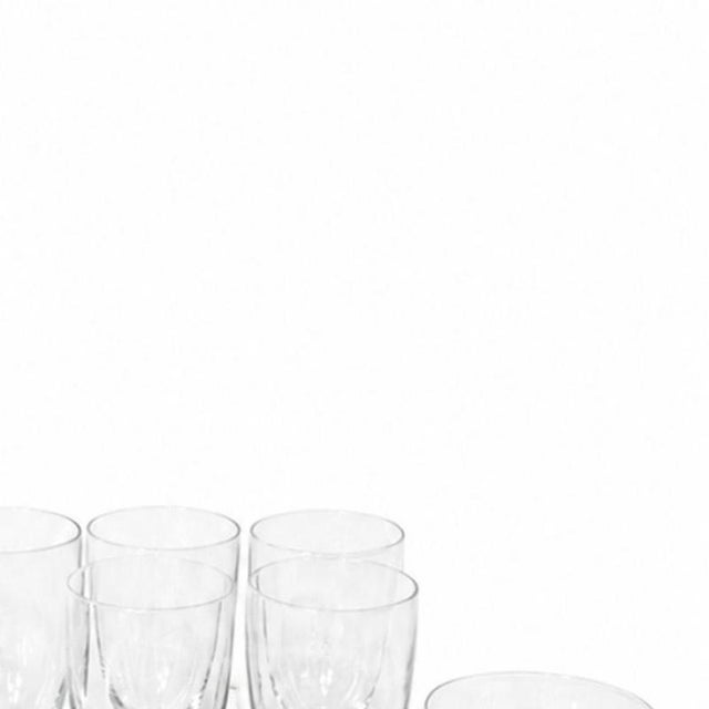 Vintage Crystal Glassware Service, Set of 50 For Sale - Image 4 of 6