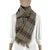 Late 20th Century Burberry Greyish Green Plaid 50% Cashmere 50% Wool Scarf For Sale - Image 6 of 8