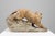 Beige Belgian Artist, Large Statue of a Lynx, 1960s, Marble For Sale - Image 8 of 12