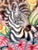 Ceramic Late 20th Century Fitz and Floyd Exotic Jungle Zebra Plates-Set of 2 For Sale - Image 7 of 10