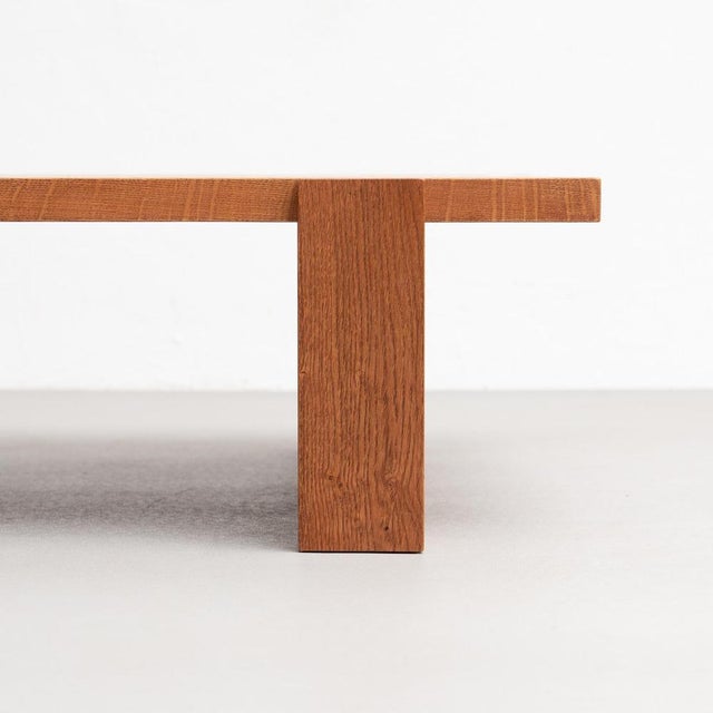 Early 21st Century Oak Low Table by Dada Est. For Sale - Image 5 of 18