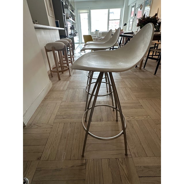 Onda Counter Height Stools For Sale - Image 9 of 11