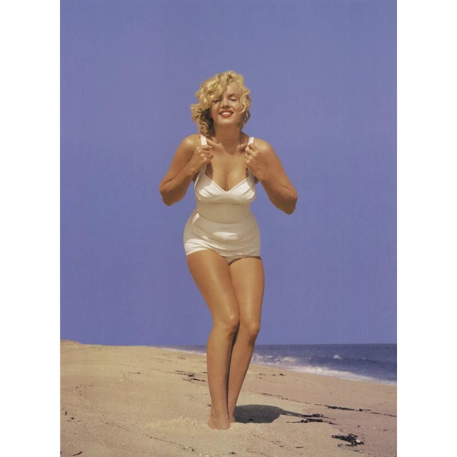 Artist: Sam Shaw Title: Marilyn Monroe on the beach Year: 2010 Signed: No Medium: Offset Lithograph Paper Size: 27.5 x...