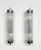 Art Deco Vintage Skyscraper Art Deco Light Old Lamp Wall Sconces Fixture Nickel Brass & Glass Rod Ship Light - Pair For Sale - Image 3 of 4