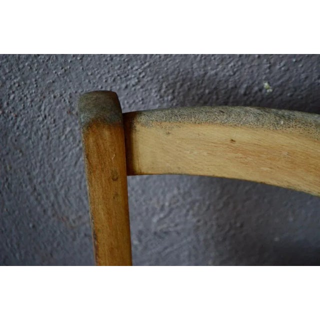 Beige Vintage Bistrot Chairs, Set of 4 For Sale - Image 8 of 9