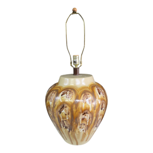 Modern Design Dripped Glazed Pottery Table Lamp