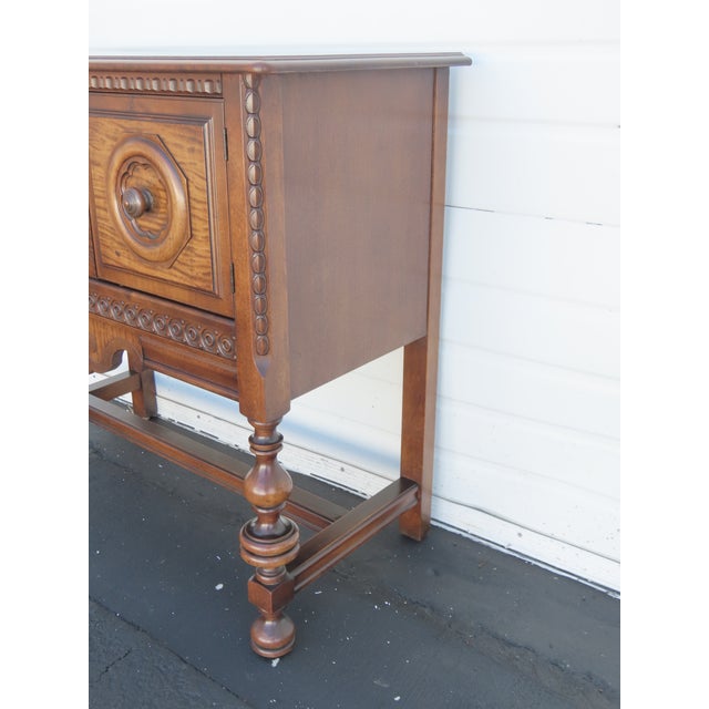 1900s Carved Buffet Server Bathroom Vanity 6416 For Sale - Image 11 of 15