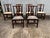 19th Century Set of 6 Antique Georgian Chippendale Style Mahogany Dining Chairs For Sale - Image 4 of 12