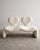 1960s Djinn 2-Seater Sofa in Creme Bouclé by Olivier Mourgue for Airborne, 1970s For Sale - Image 5 of 13