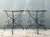 Vintage Sculptural Metal Demilune Console Tables - A Pair For Sale - Image 10 of 13