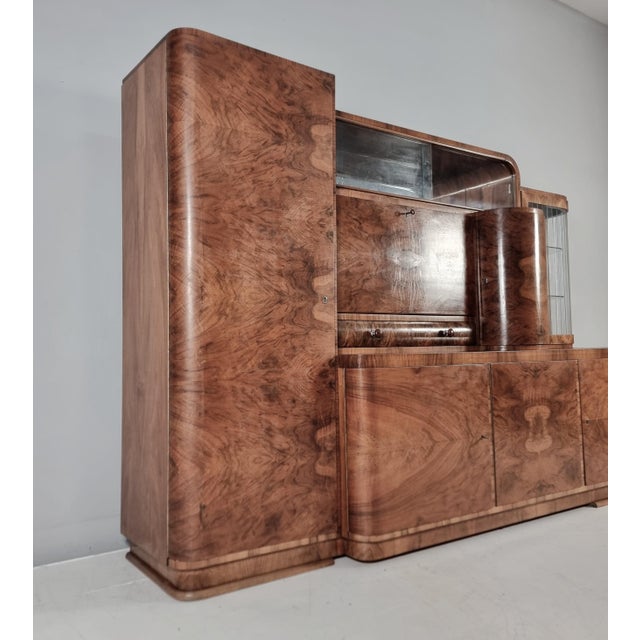 Art Deco Display Sideboard, 1940s For Sale - Image 3 of 12