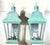 Metal Pair of Vintage Colonial Solid Brass Wall Lanterns. 20”h X 8”.5w X 12”d For Sale - Image 7 of 18