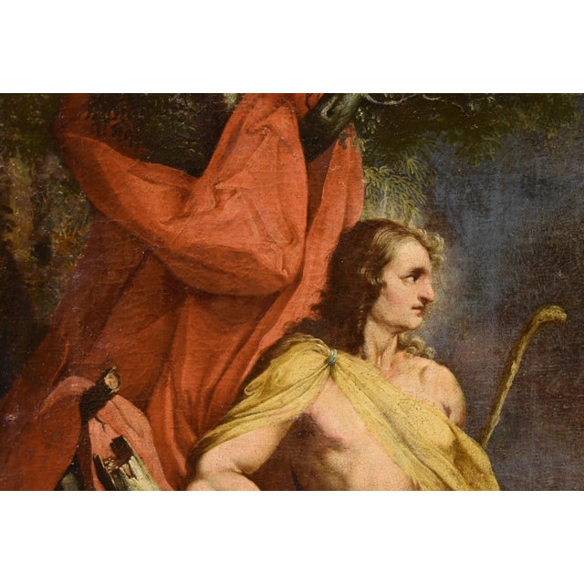 Workshop of Cornelis Van Haarlem, Apollo, 1630, Oil on Canvas, Framed For Sale - Image 11 of 15
