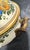 Vintage Asta Enamelware 2 Qt Dutch Oven Old Amsterdam Floral Casserole Pot Lid For Sale In Tampa - Image 6 of 12