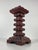 Brutalist Wood Chandelier, 1950s For Sale - Image 6 of 6