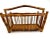1960s Mid Century Italian Burnt Tortoise Bamboo Magazine Rack For Sale In Little Rock - Image 6 of 12