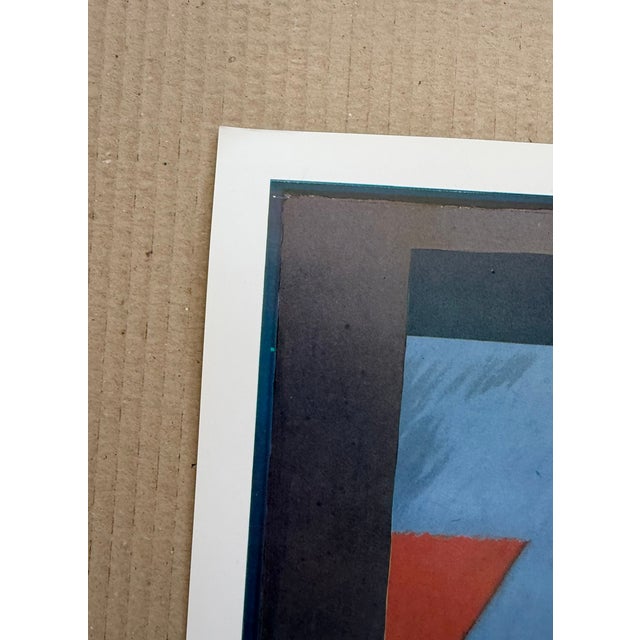 Blue Otto Herbert Hajek (1927–2005), Bundeskunsthalle Bonn, Exhibition Poster, 80's For Sale - Image 8 of 11