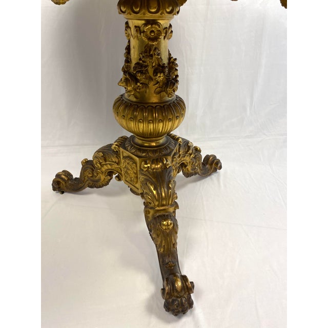French 19th Century French Gueridon Table, Giltwood, Louis XV Style For Sale - Image 3 of 10