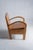 Small Asian Armchair with Upcycled Wooden Slats For Sale - Image 6 of 18