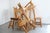 Vintage Brutalist Oak Chairs by De Puydt, 1960s, Set of 6 For Sale - Image 10 of 12