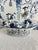1950s Vintage Blue & White Porcelain Chinese Fishermen in Boat For Sale - Image 5 of 11
