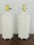 Straight out of an exquisite Sea Island, Ga. estate, a pair of white Italian ceramic lamps that are just wonderful. Think...