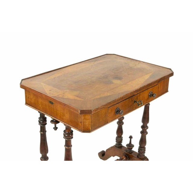 Walnut Side Table, Italy, 19th Century For Sale - Image 4 of 11