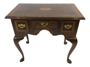 1990s Councill Furniture Flame Mahogany Lowboy