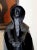 Beautifully crafted metal sculpture. Very special. At the bottom is a brass plate with a quote and signature: because the...