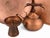 Vintage Hammered Copper Set by Eugen Zint, Germany, 1950s, Set of 4 For Sale - Image 4 of 5
