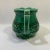 Americana Green Milk Pitcher With Floral Design For Sale - Image 4 of 7