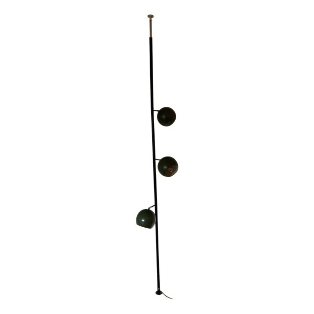 Mid-Century Modern Eyeball Tension Pole Lamp, 1960s For Sale