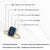 3.31ct Emerald-Cut Blue Sapphire Diamond Modern Engagement Ring Size 4 in 14k Gold For Sale - Image 13 of 18