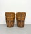 Chocolate Vintage Mexican Leather & Wood Equipales Armchairs - A Pair For Sale - Image 8 of 8