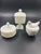 Mid 20th Century Collection of 3 Milk Glass Lidded Dishes For Sale - Image 11 of 12