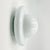 Space Age UFO Ceiling Lamp in White Opaline Glass, Italy, 1970s For Sale - Image 12 of 15