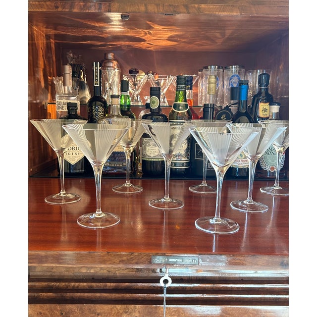 2010s Tiffany and Co Cocktail Glasses - Set of 8 For Sale - Image 5 of 13