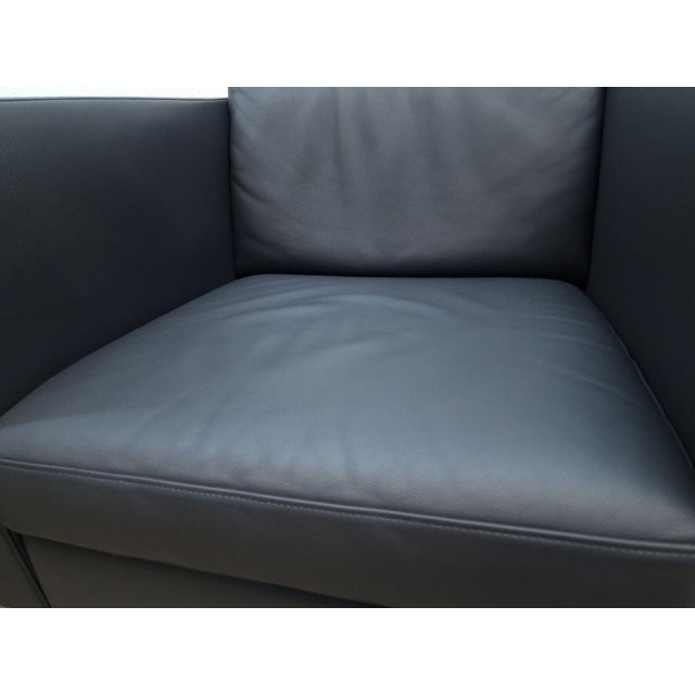 Leather Foster 500 Armchairs by Norman Foster for Knoll, Set of 4 For Sale - Image 4 of 13